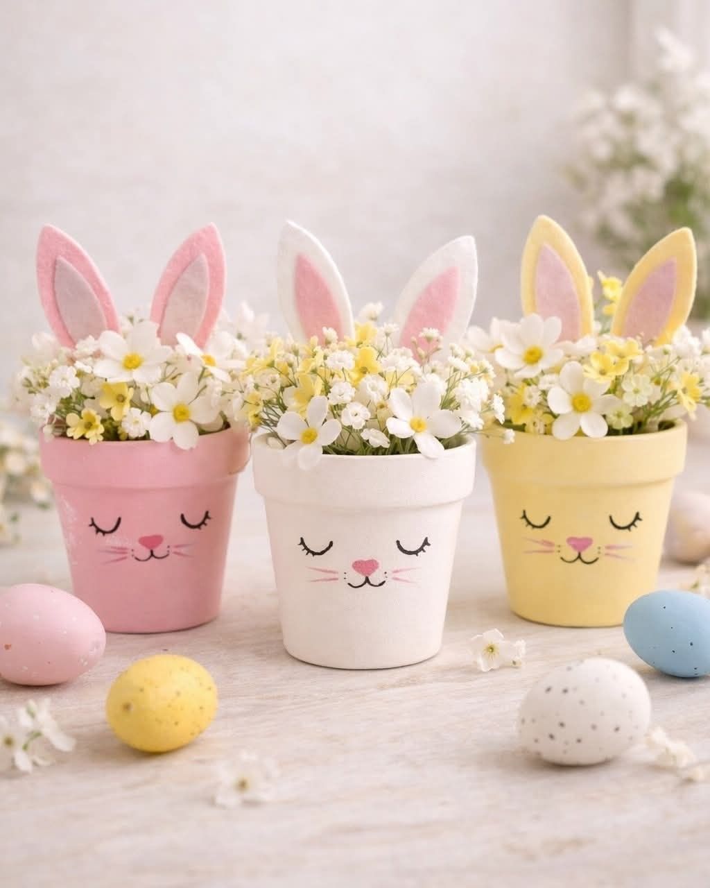Bunny Flower Pots