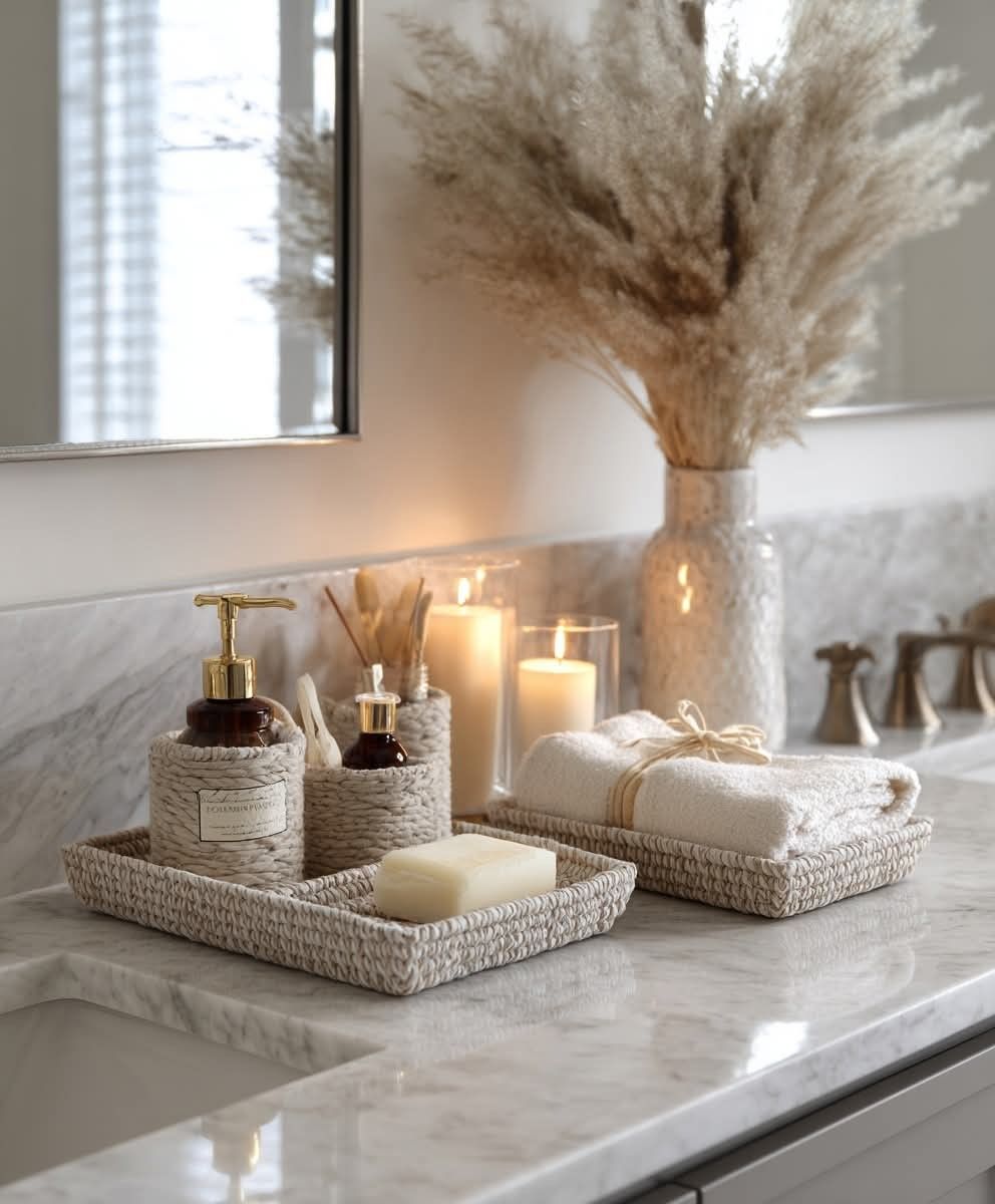 Decorative Trays to Organize Your Countertop