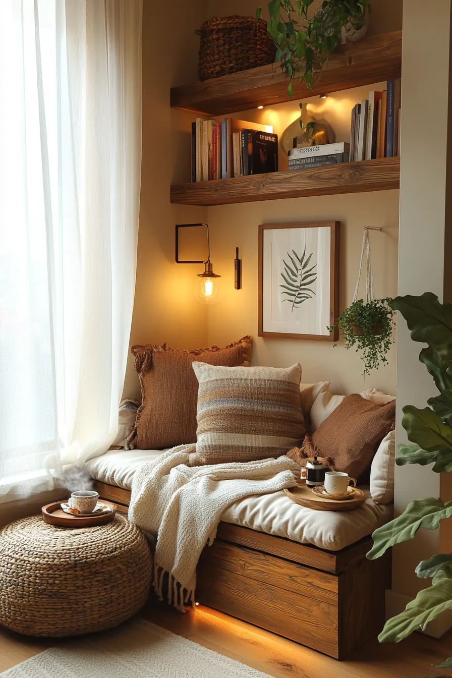 Floating Shelves for Books and Decor