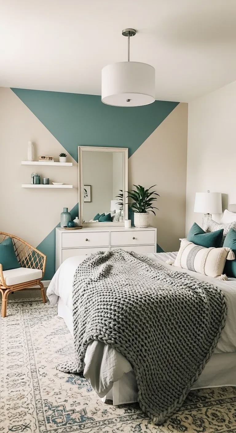 Geometric or Patterned Paint Designs