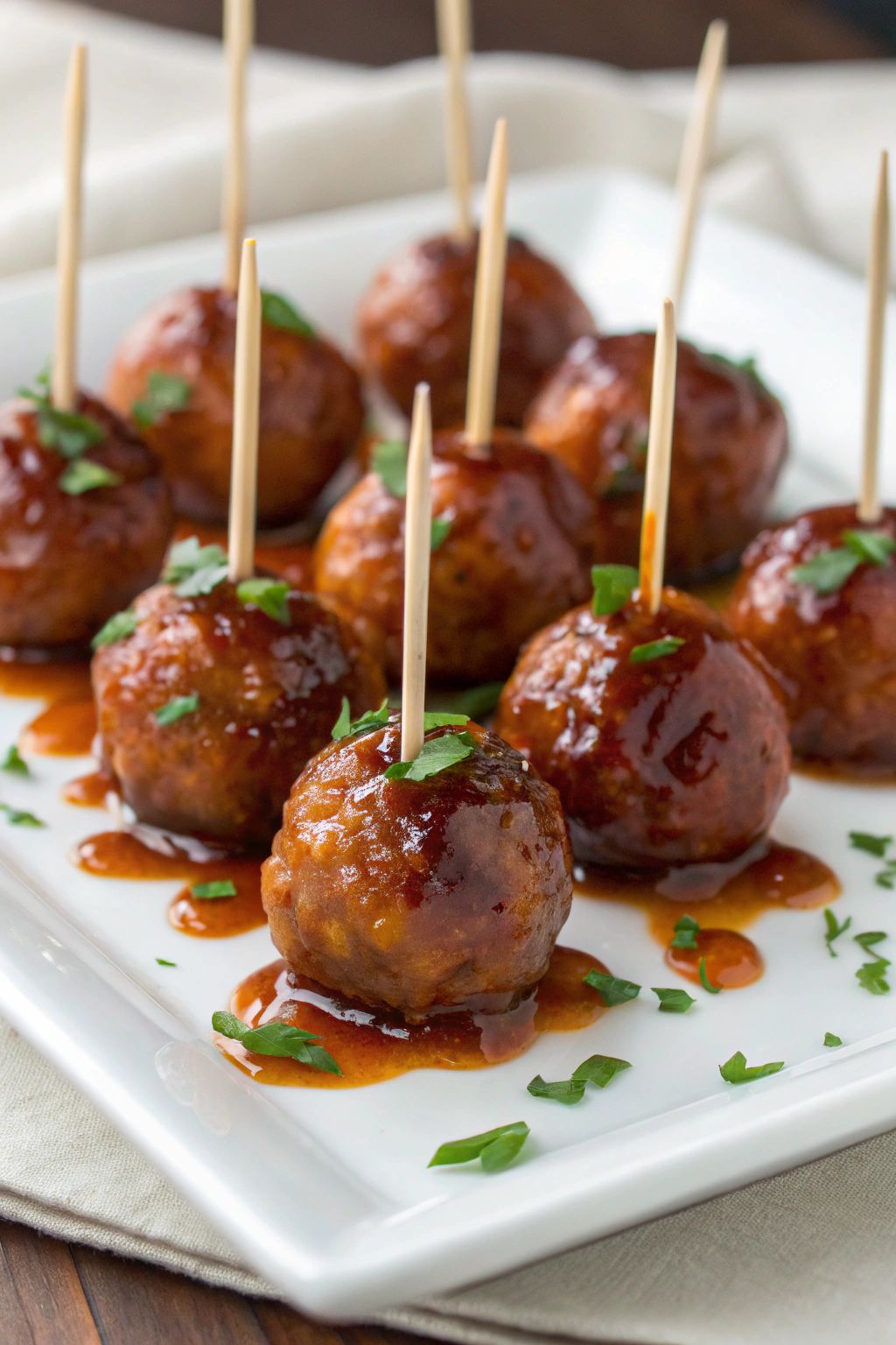 Mini Easter Meatballs