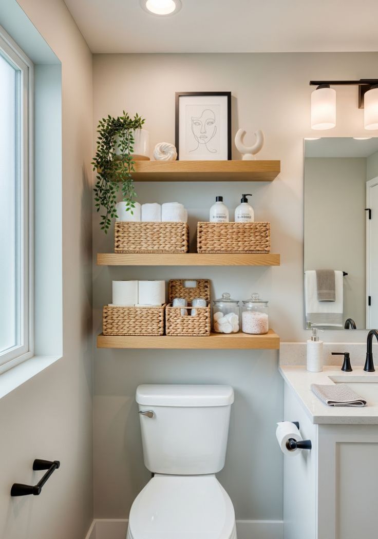 Over-the-Toilet Shelving