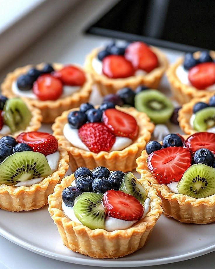 Spring Fruit Tartlets