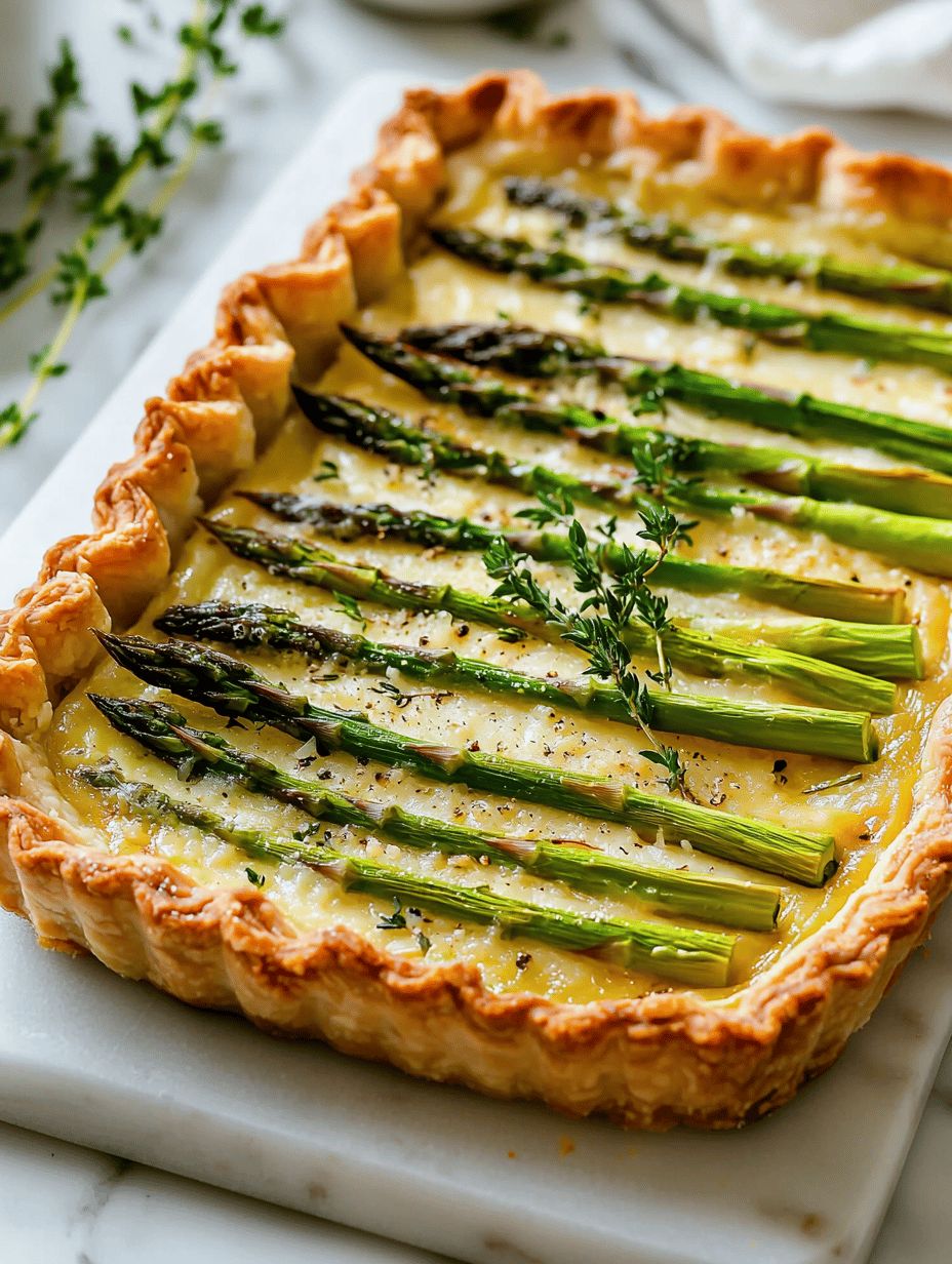 Spring Vegetable Tart