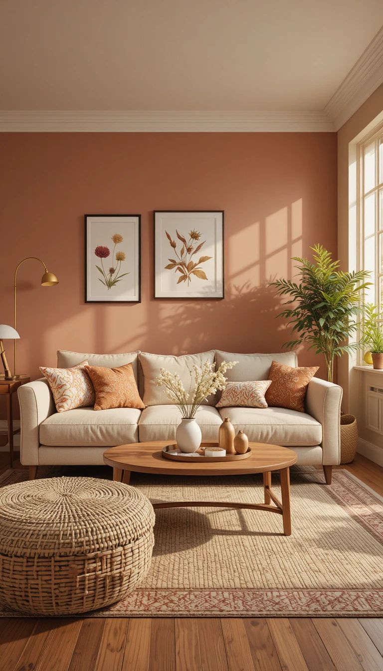 Terracotta and Soft White