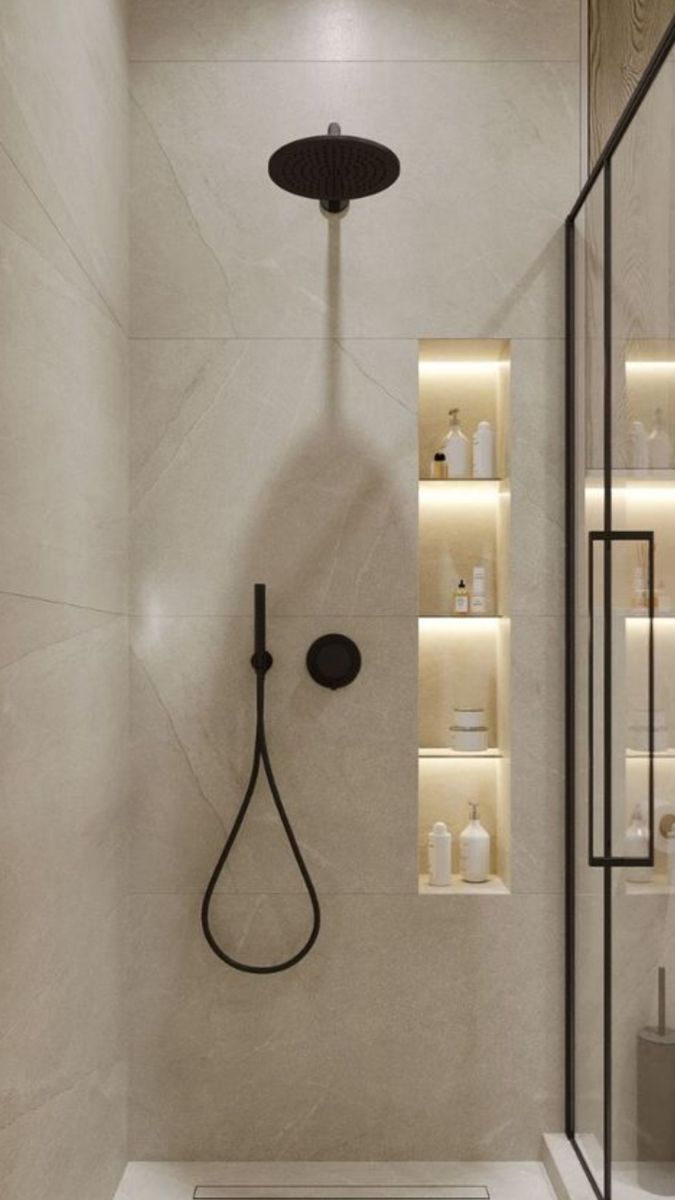 a Shower Niche for Built-In Storage