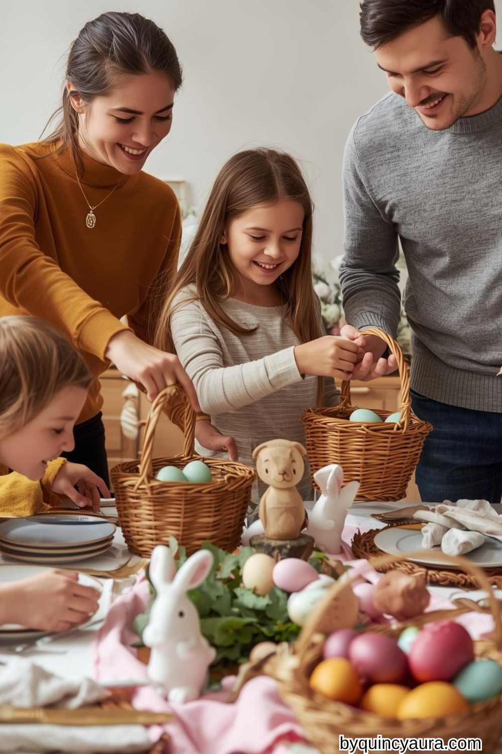 Family spending time together