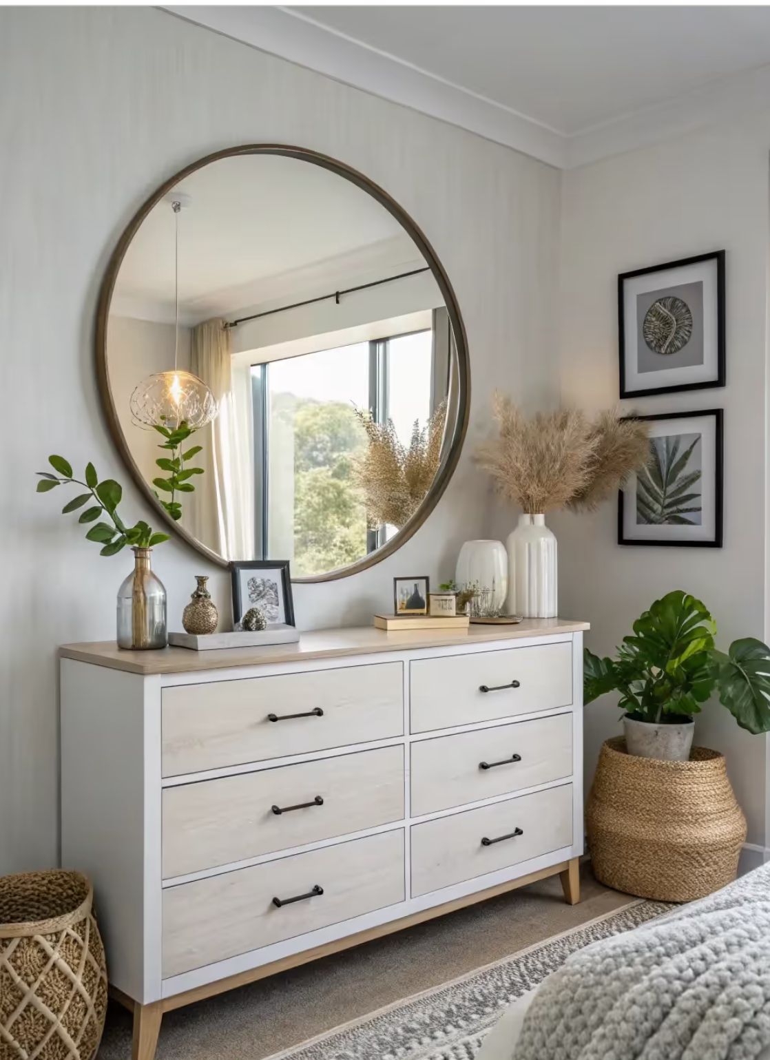 drawer pulls in the living room.