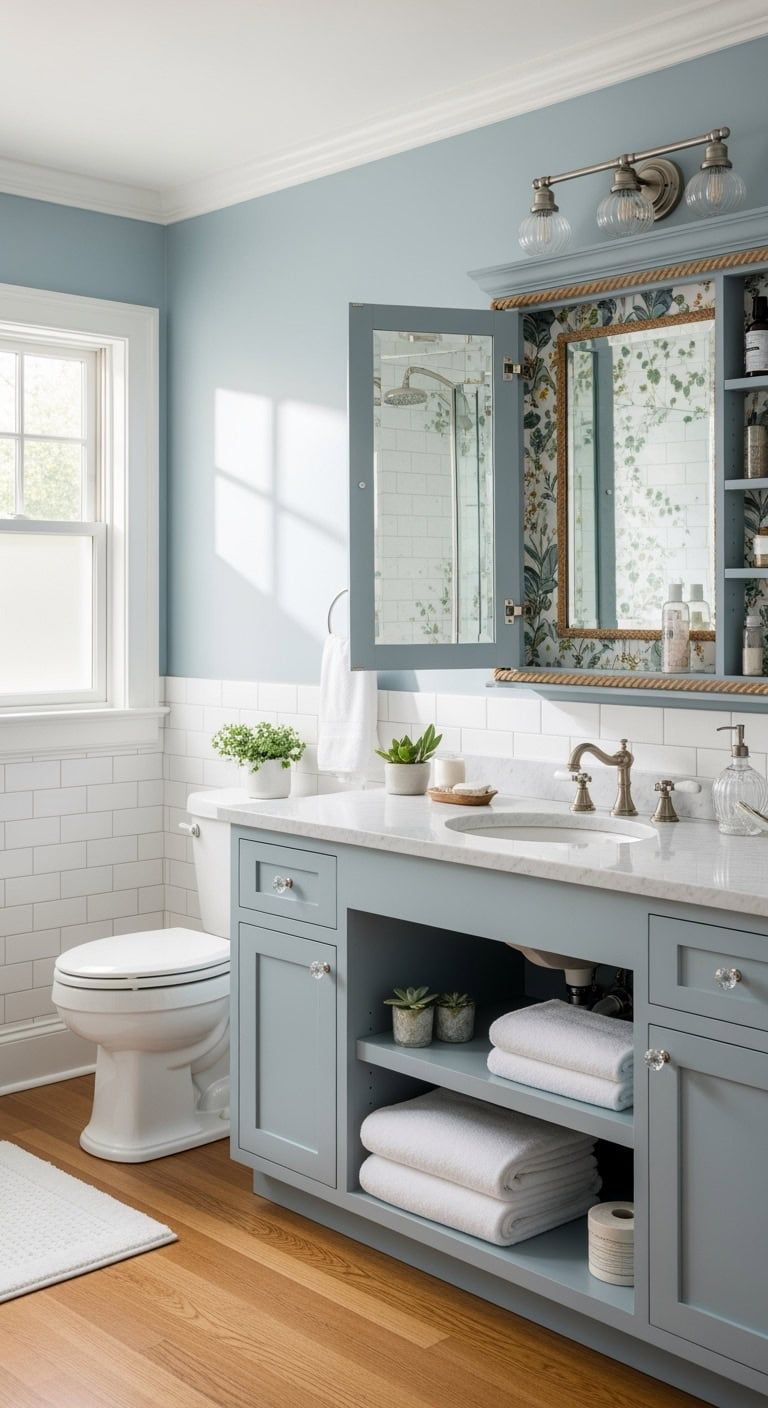 painted bathroom fixtures