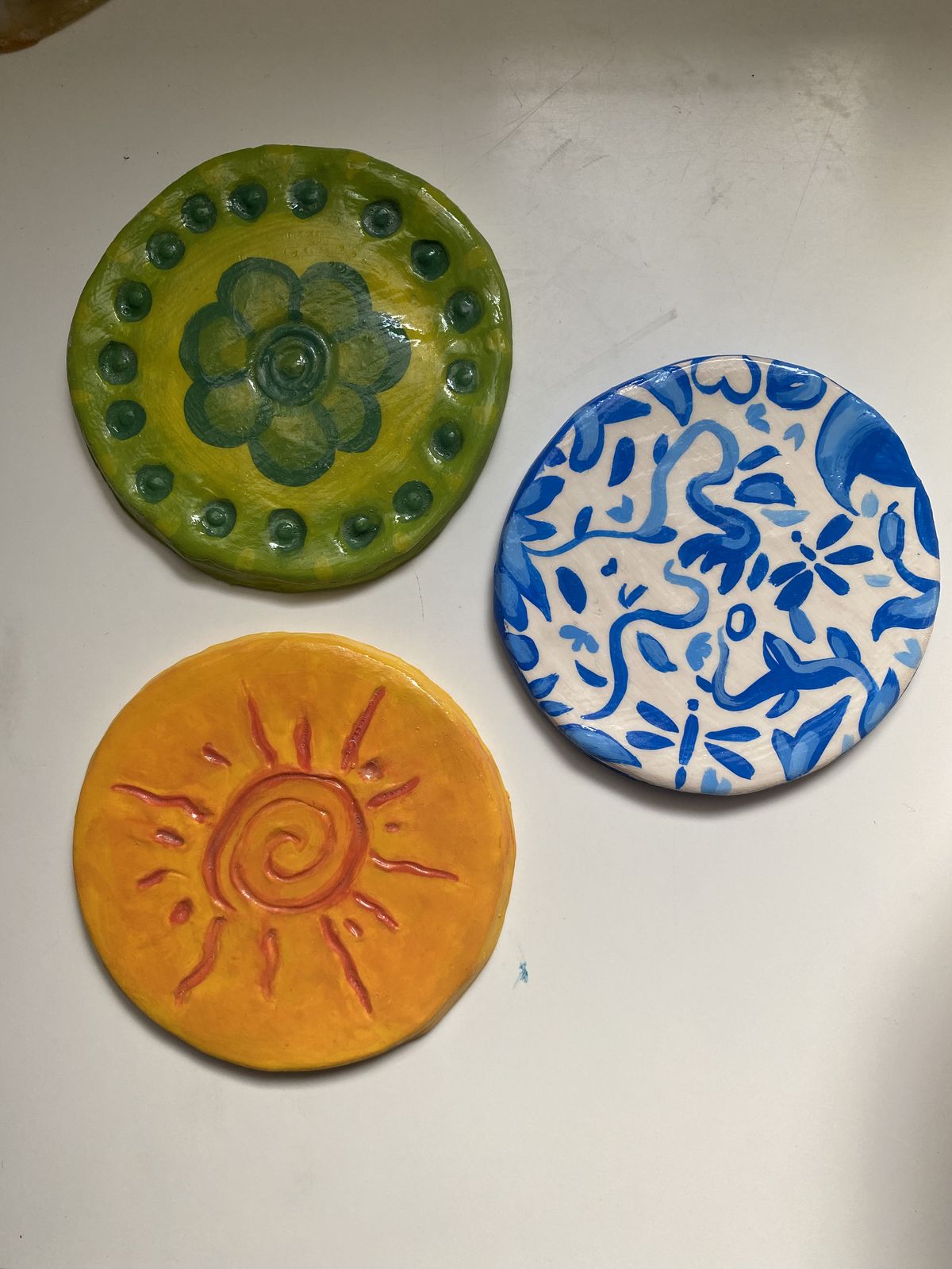 Stamped Coasters