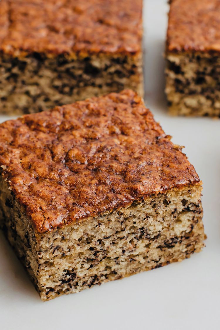 Vegan Banana Walnut Cake