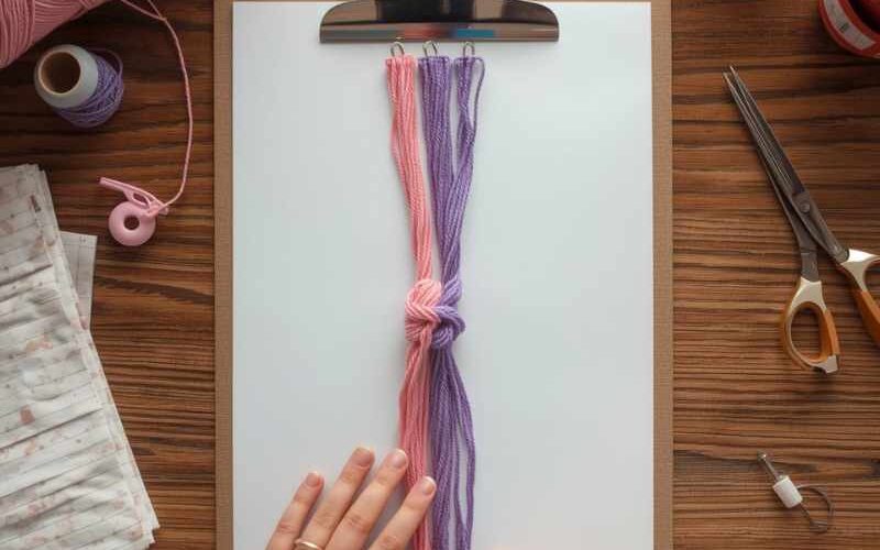 The Easiest Kids Friendship Bracelet Tutorial for Complete Beginners