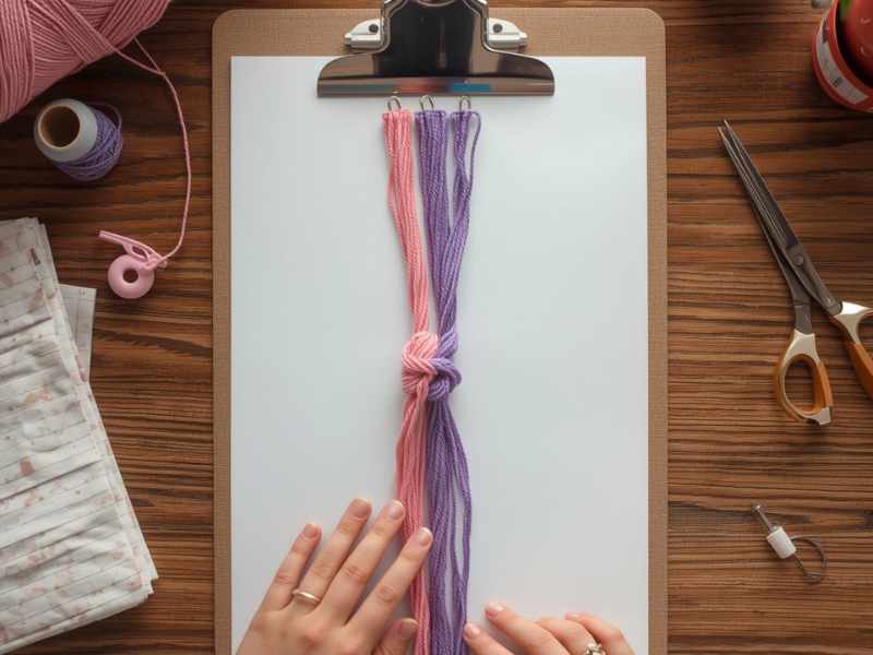 The Easiest Kids Friendship Bracelet Tutorial for Complete Beginners