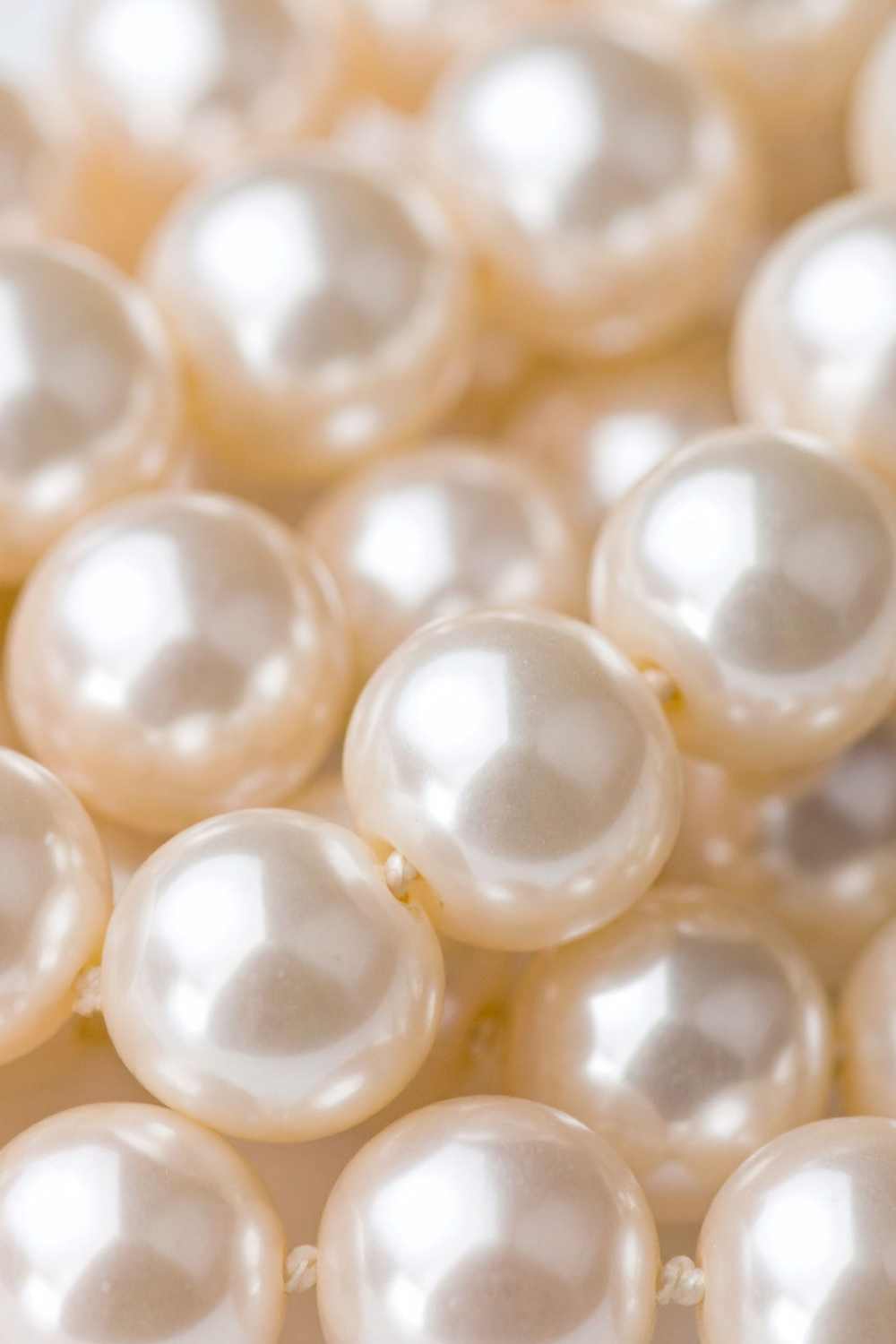 close up shot of beads.