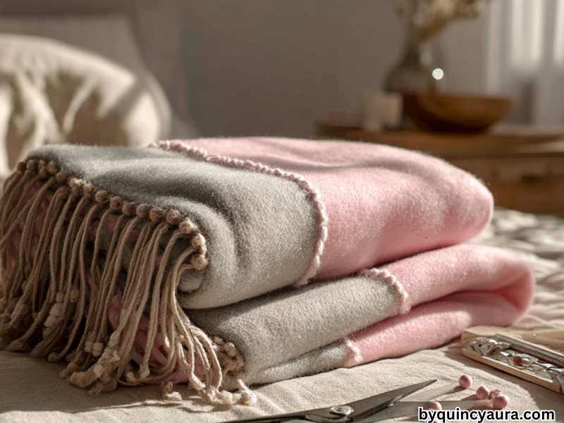 How to Create a No-Sew Fleece Blanket With Your Kids in One Hour