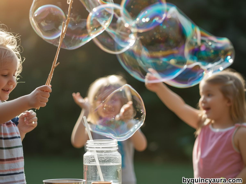 How to Make Homemade Bubble Solution That Actually Creates Giant Bubbles