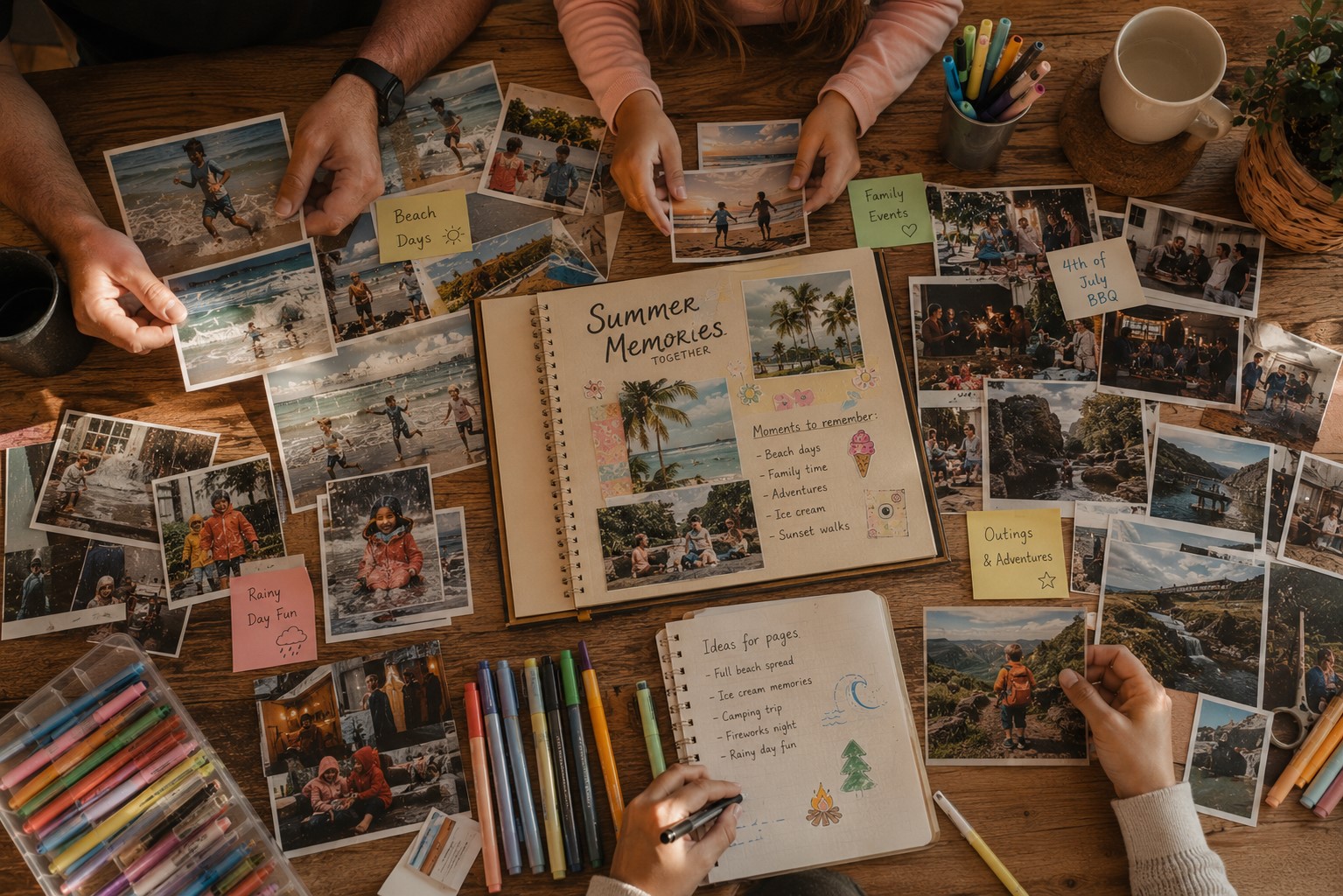 crafting in summer