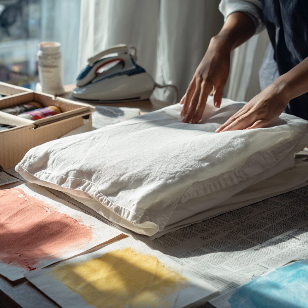 Empty pillow case