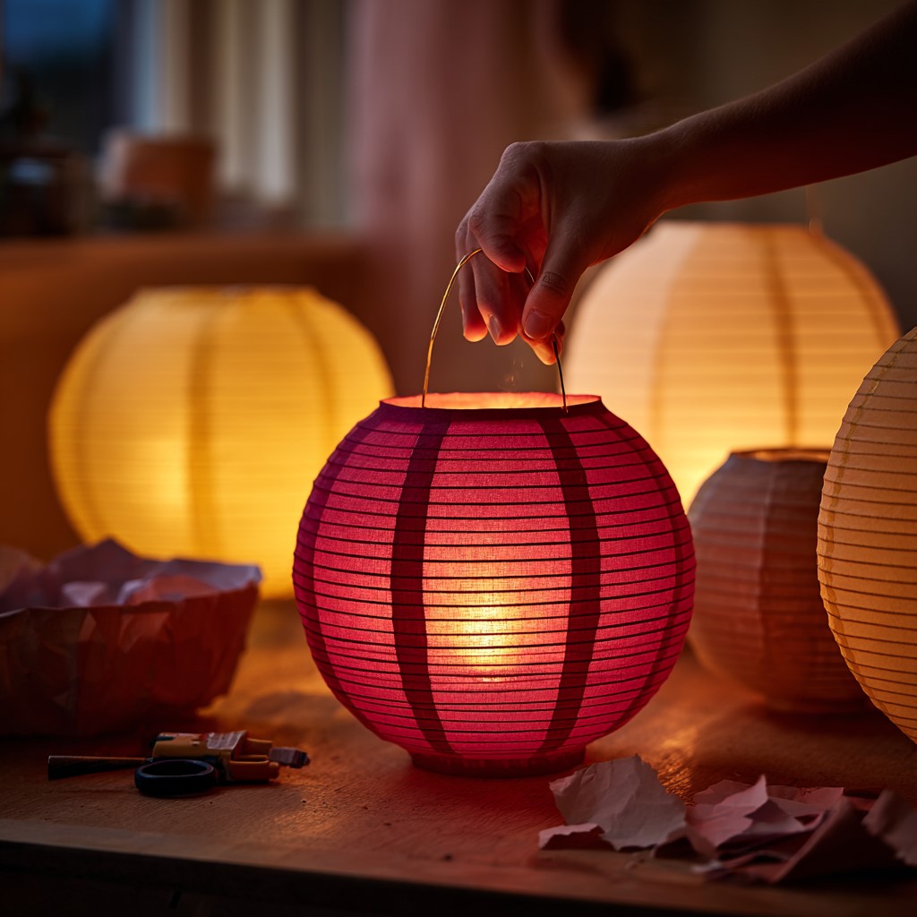 Finished Paper lantern