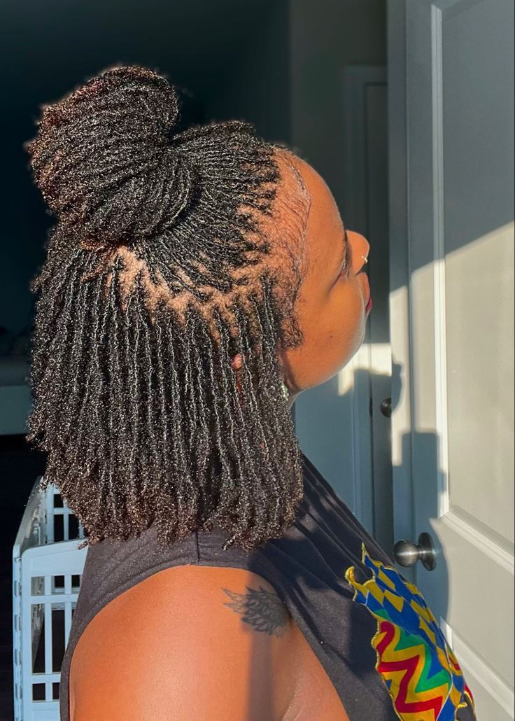 girl on locs