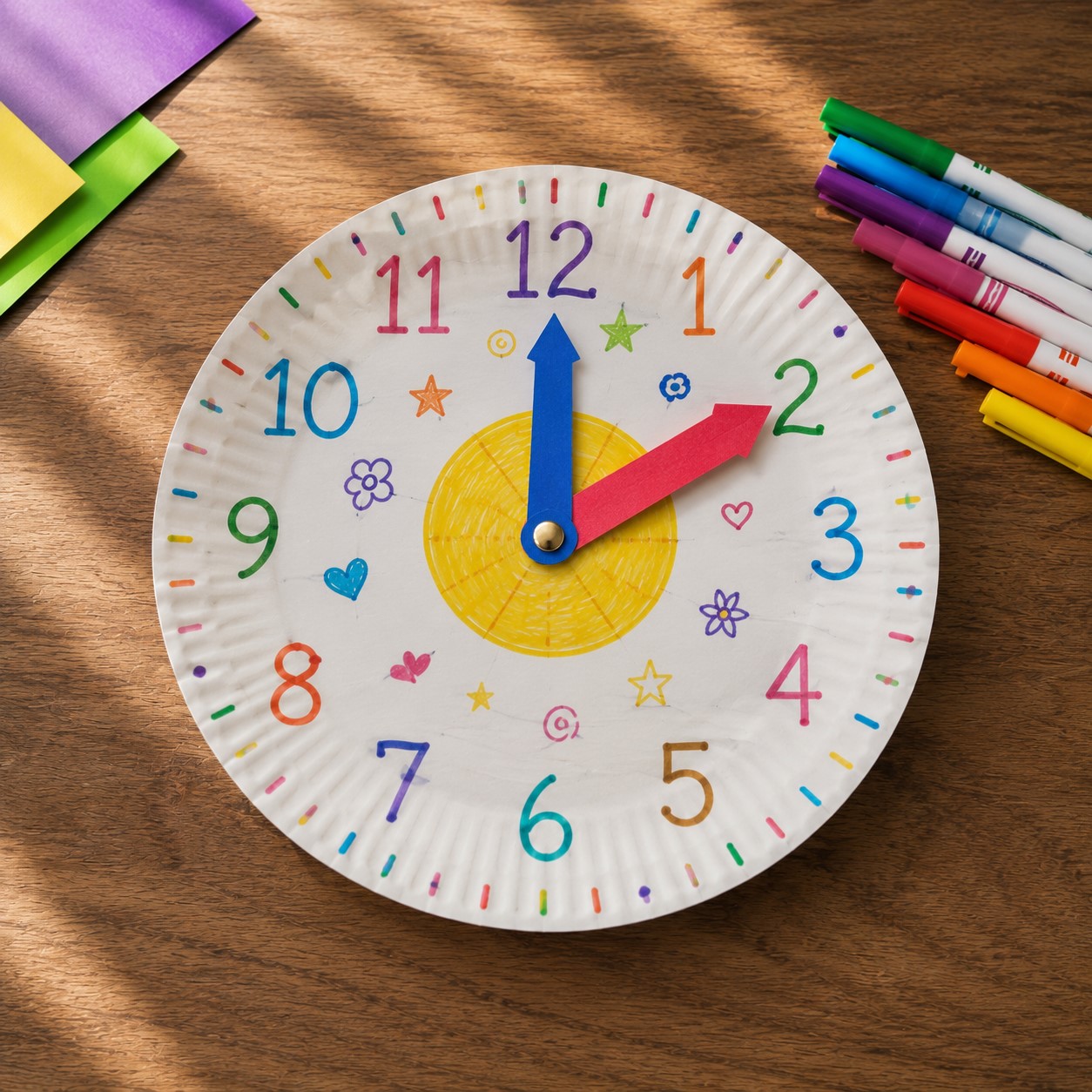 paper clock