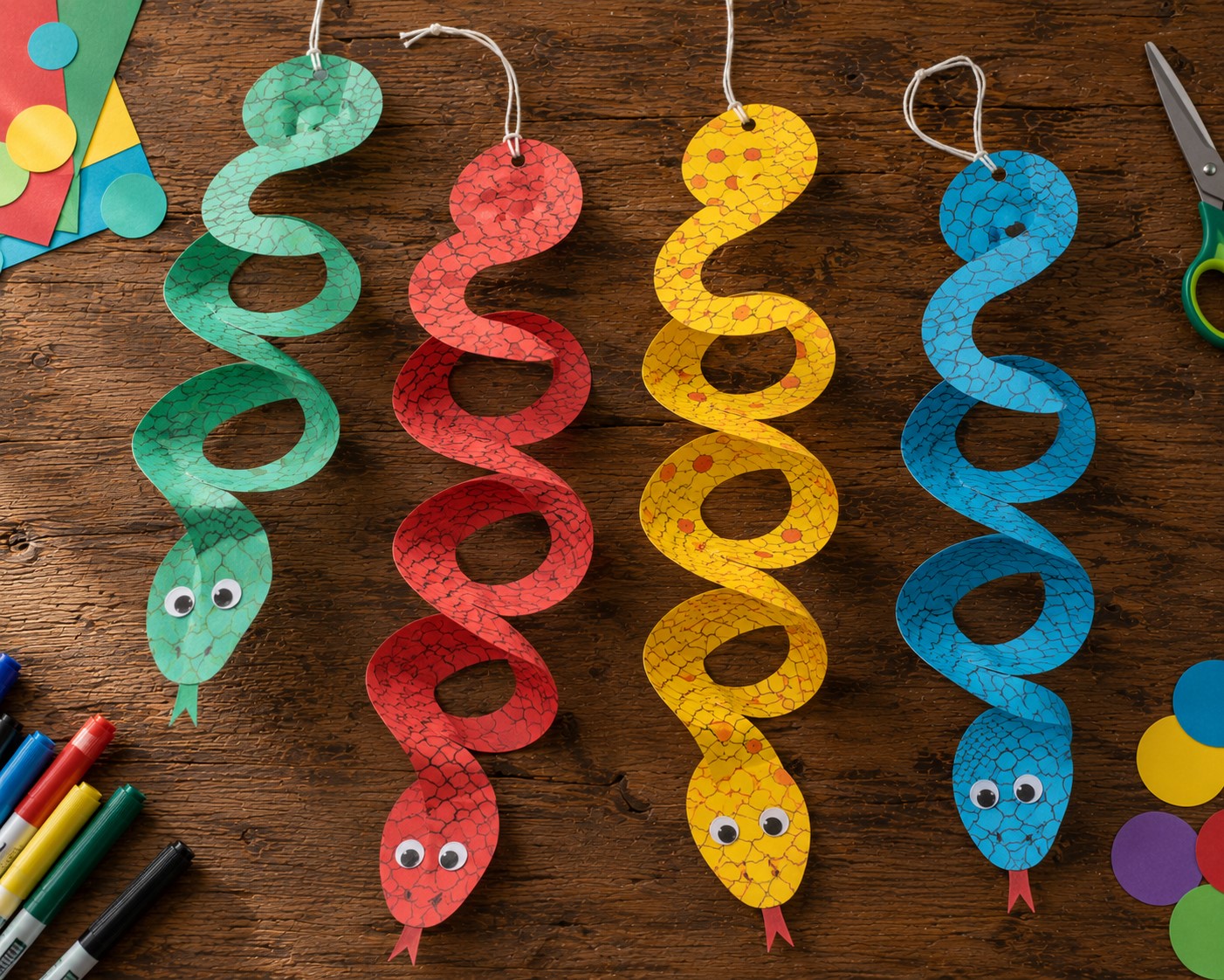 snake paper craft