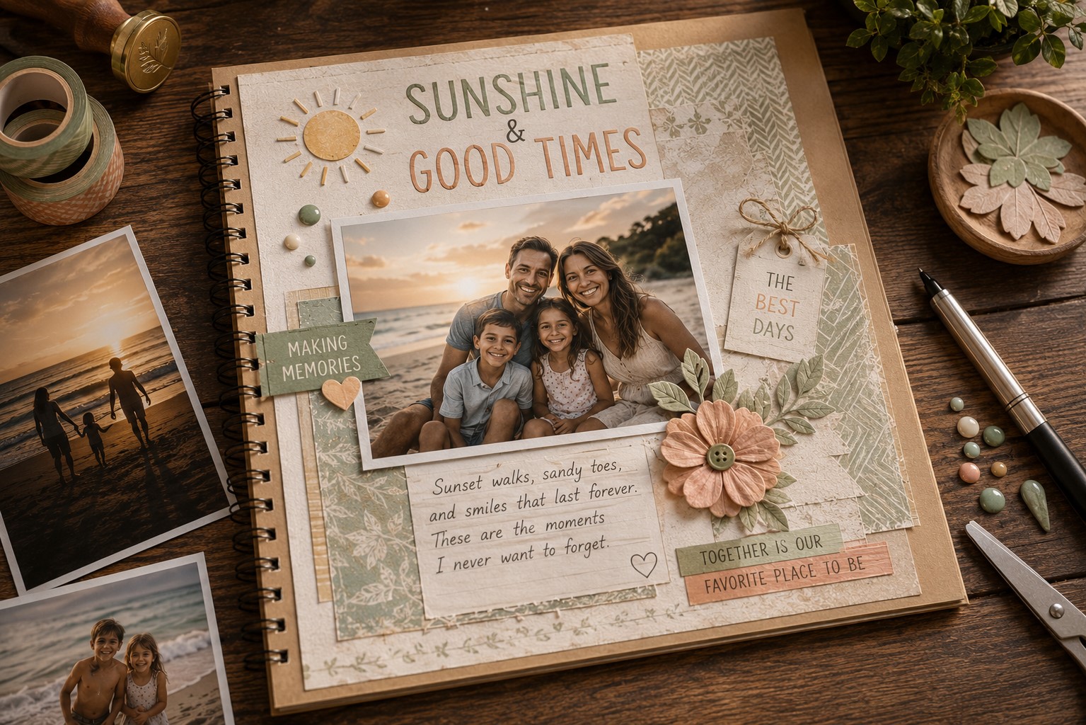 scrapbook of smiles