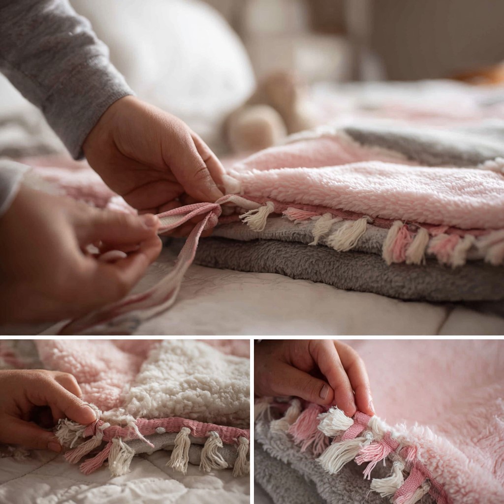 no fleece blanket crafts