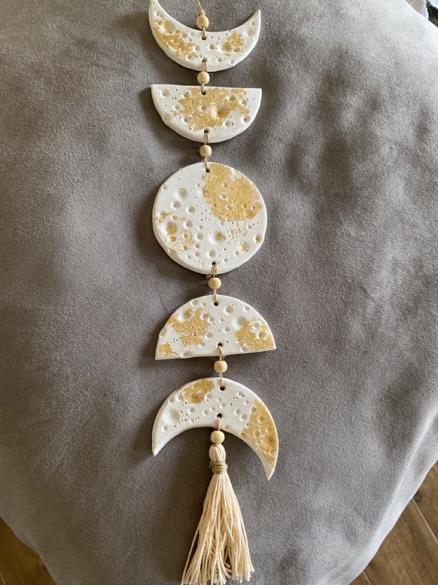 hanging moon and stars