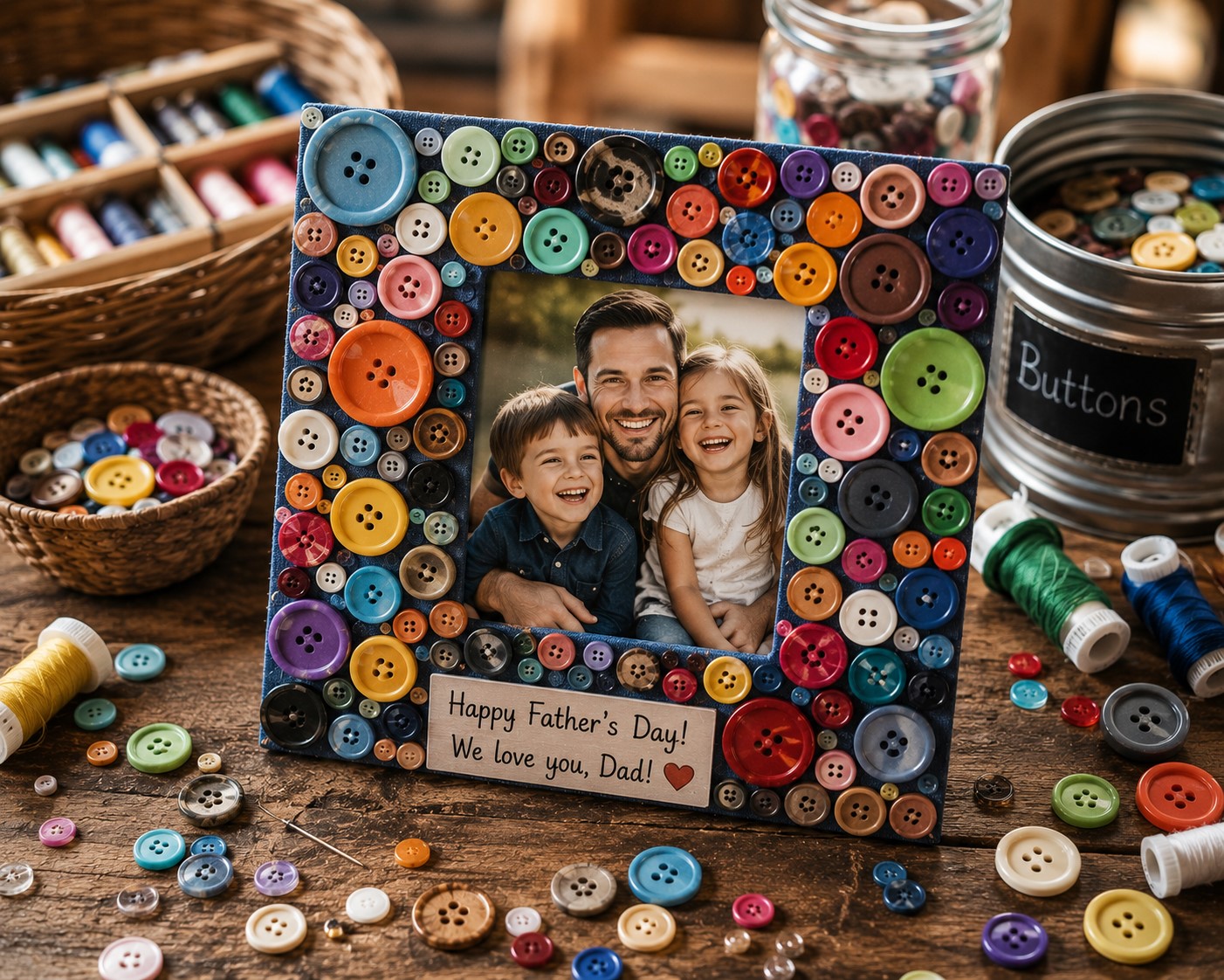BUTTON FRAME