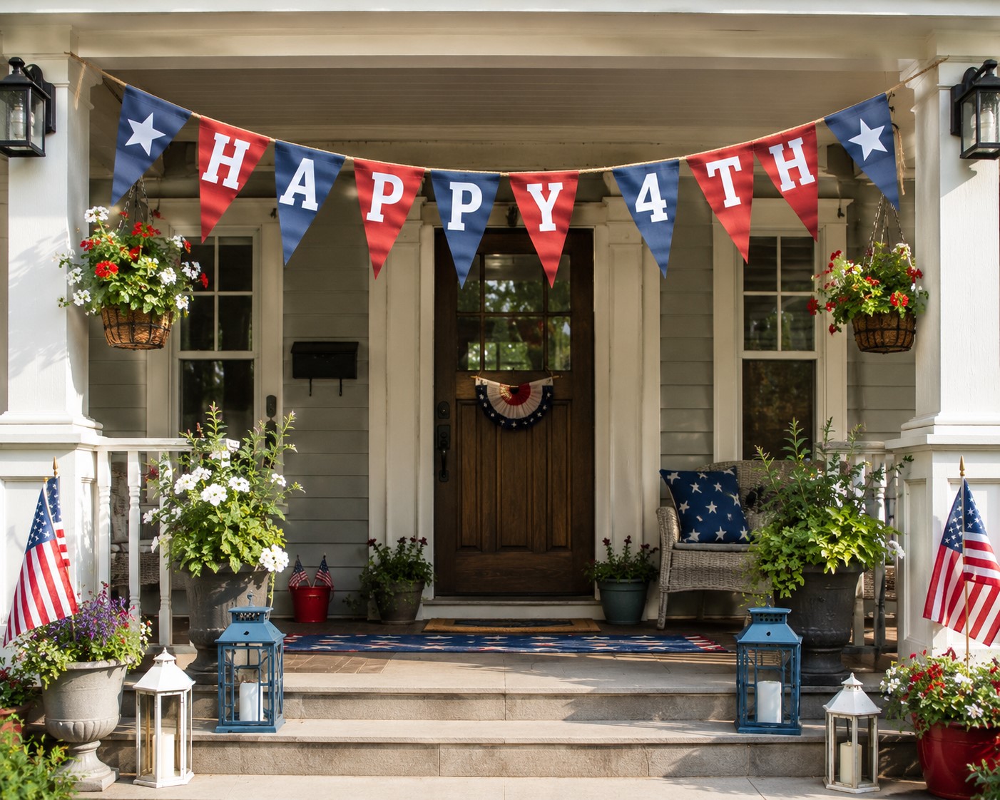 DIY Patriotic Banner