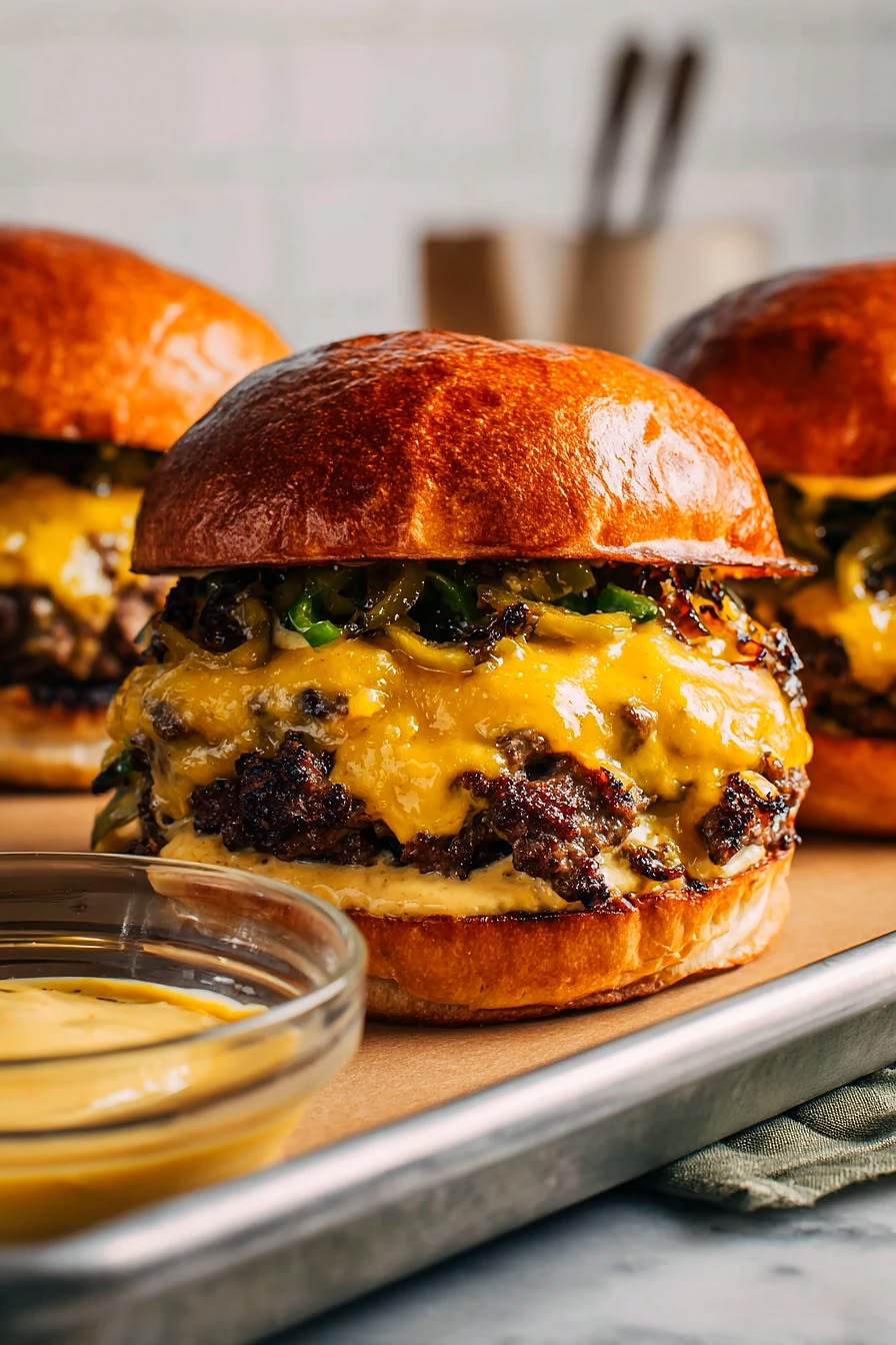 Juicy Smash Burgers