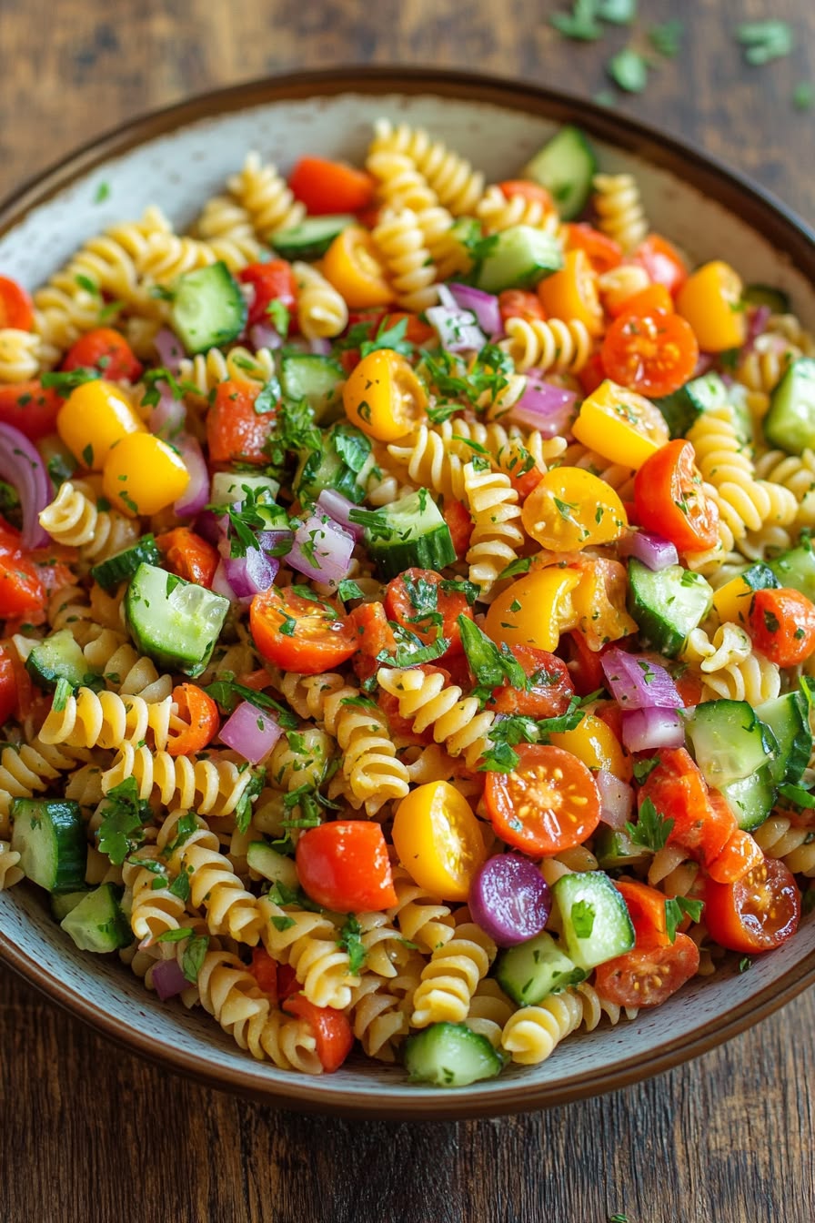 Pasta Salad With Italian Dressing