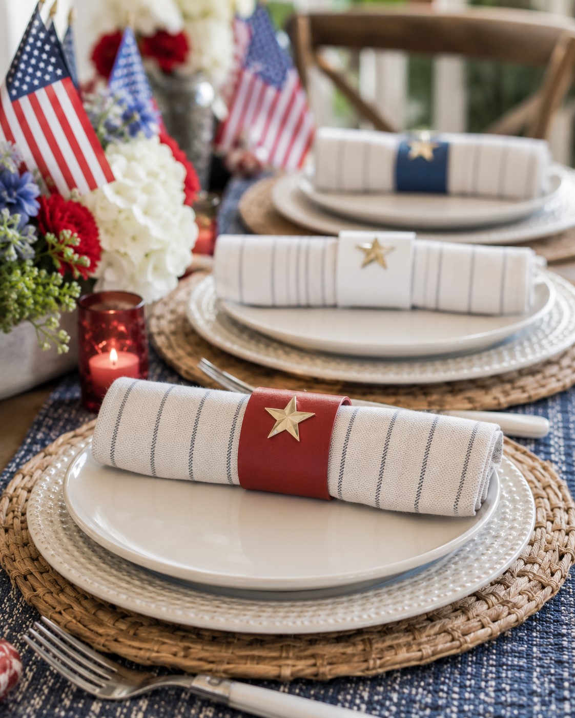 Patriotic Napkin Rings