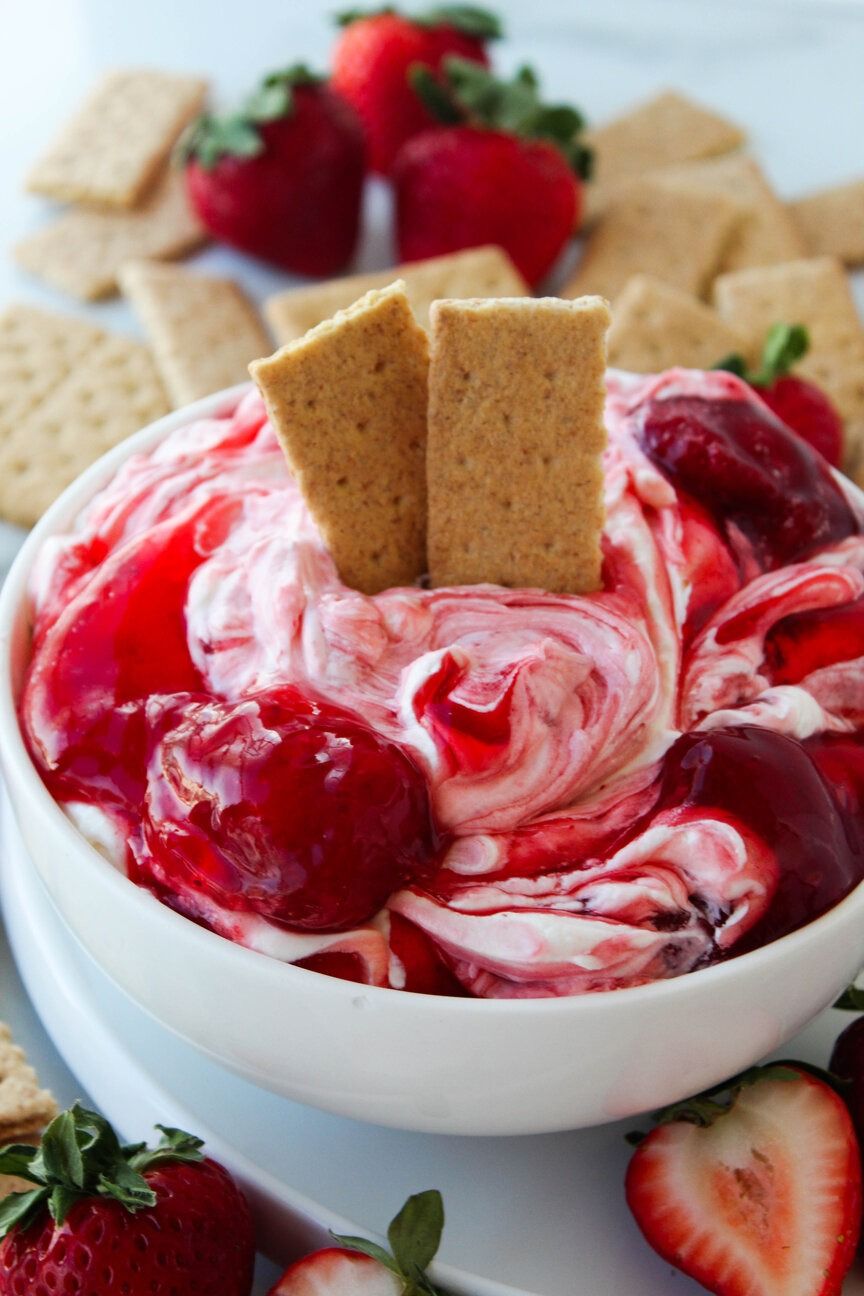 Strawberry Cheesecake Dip