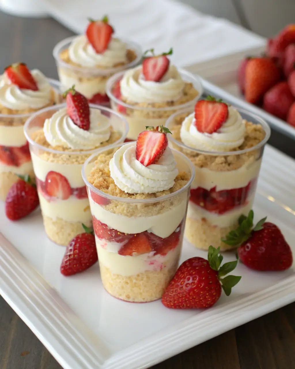 Strawberry Shortcake Cups