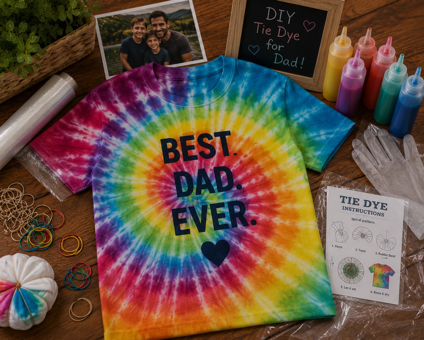 TIE AND DYE POLO