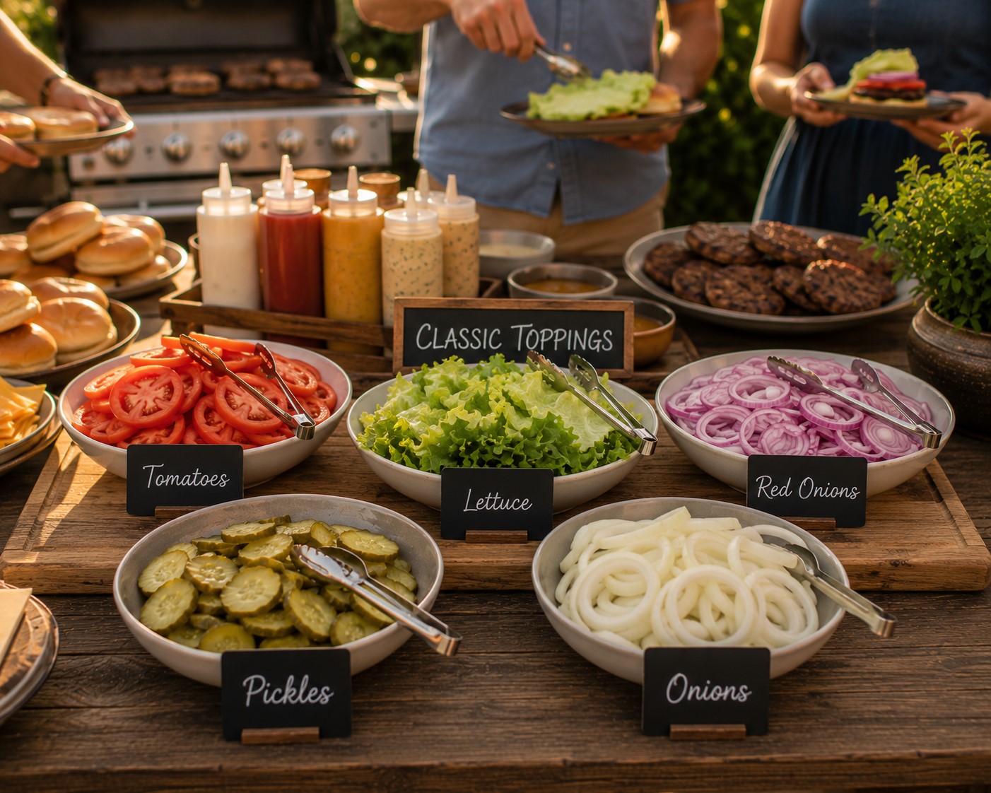 different toppings