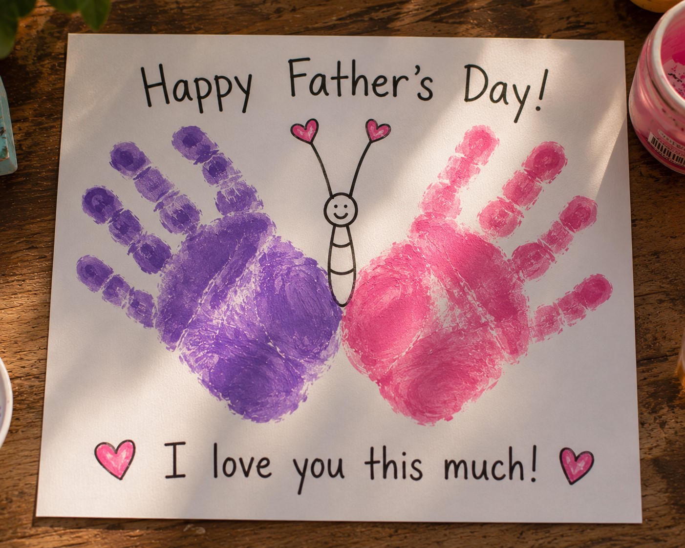 butterfly handprint