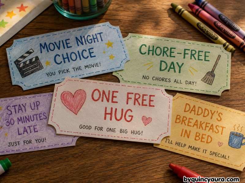 Free Printable Father’s Day Coupons Kids Can Fill Out