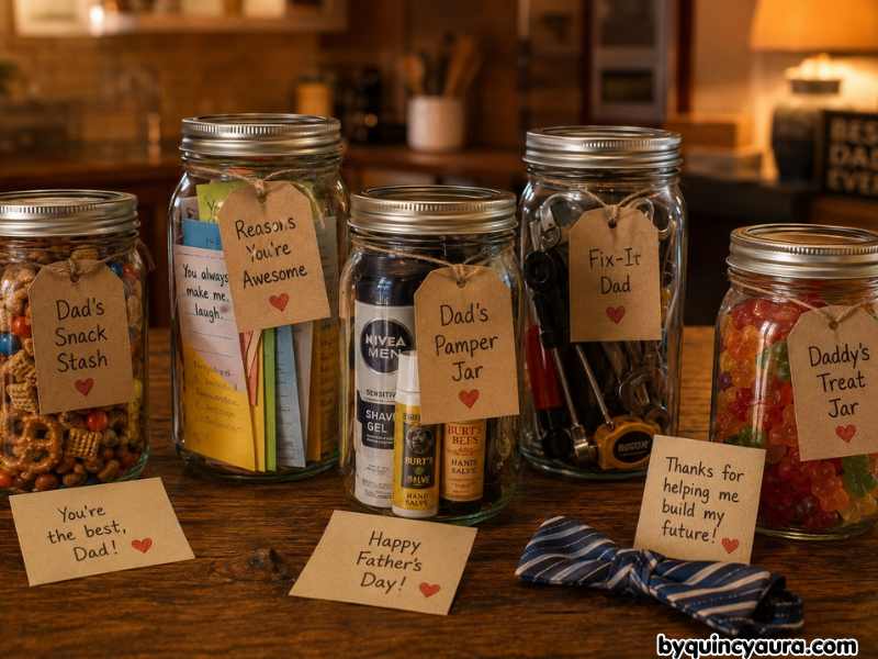 Mason Jar Father’s Day Gifts You Can Make Tonight