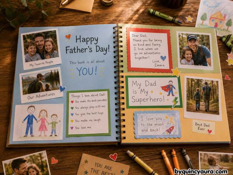 father's day memory book