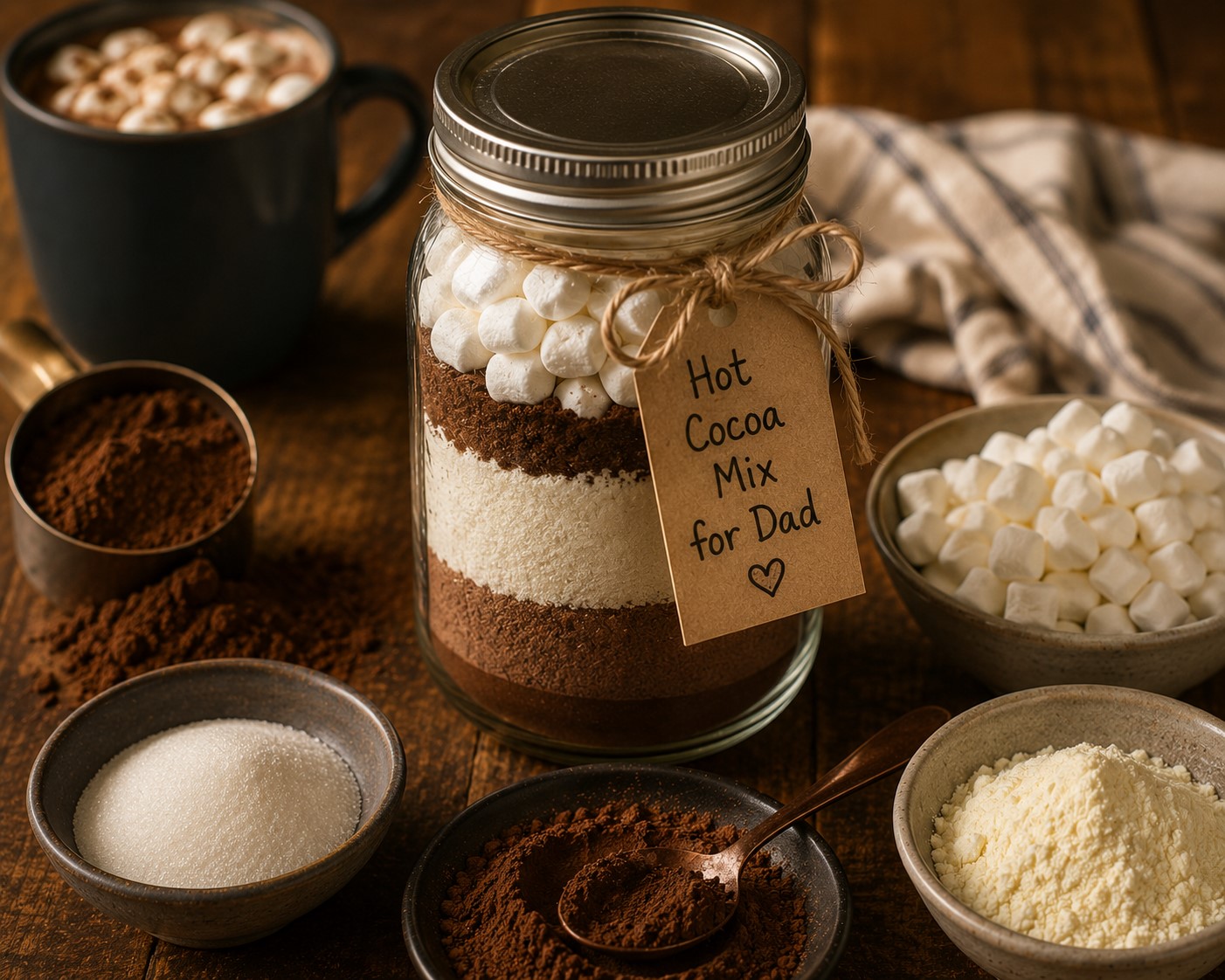 cocoa mix jar