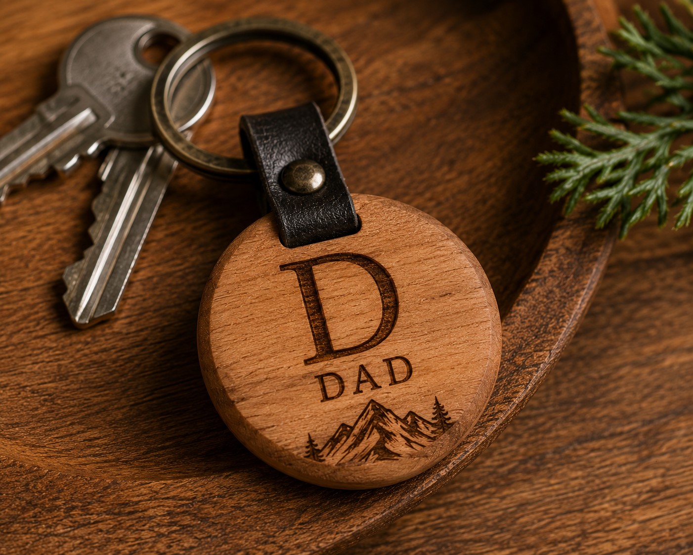 Dad keychain