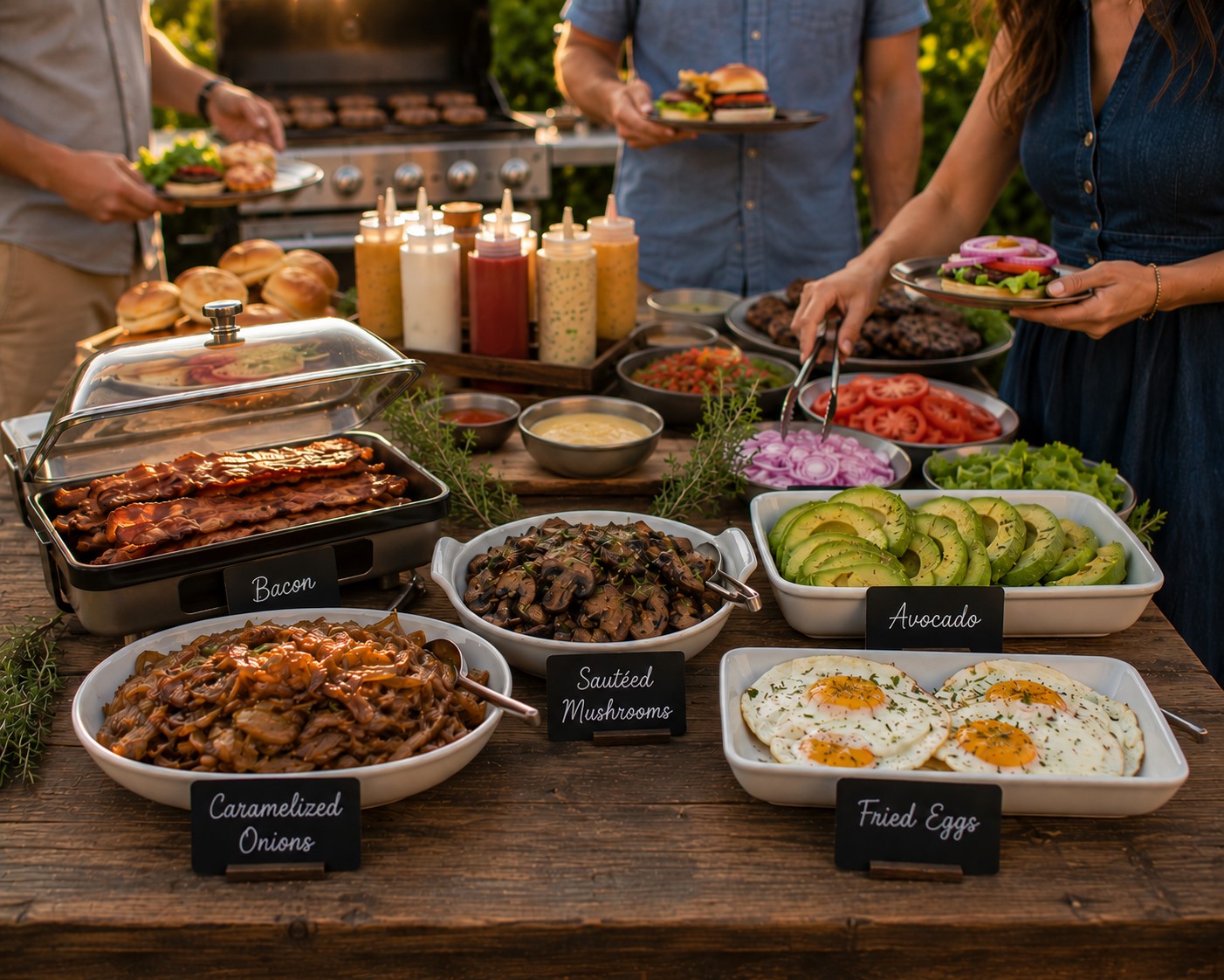 Elevated toppings