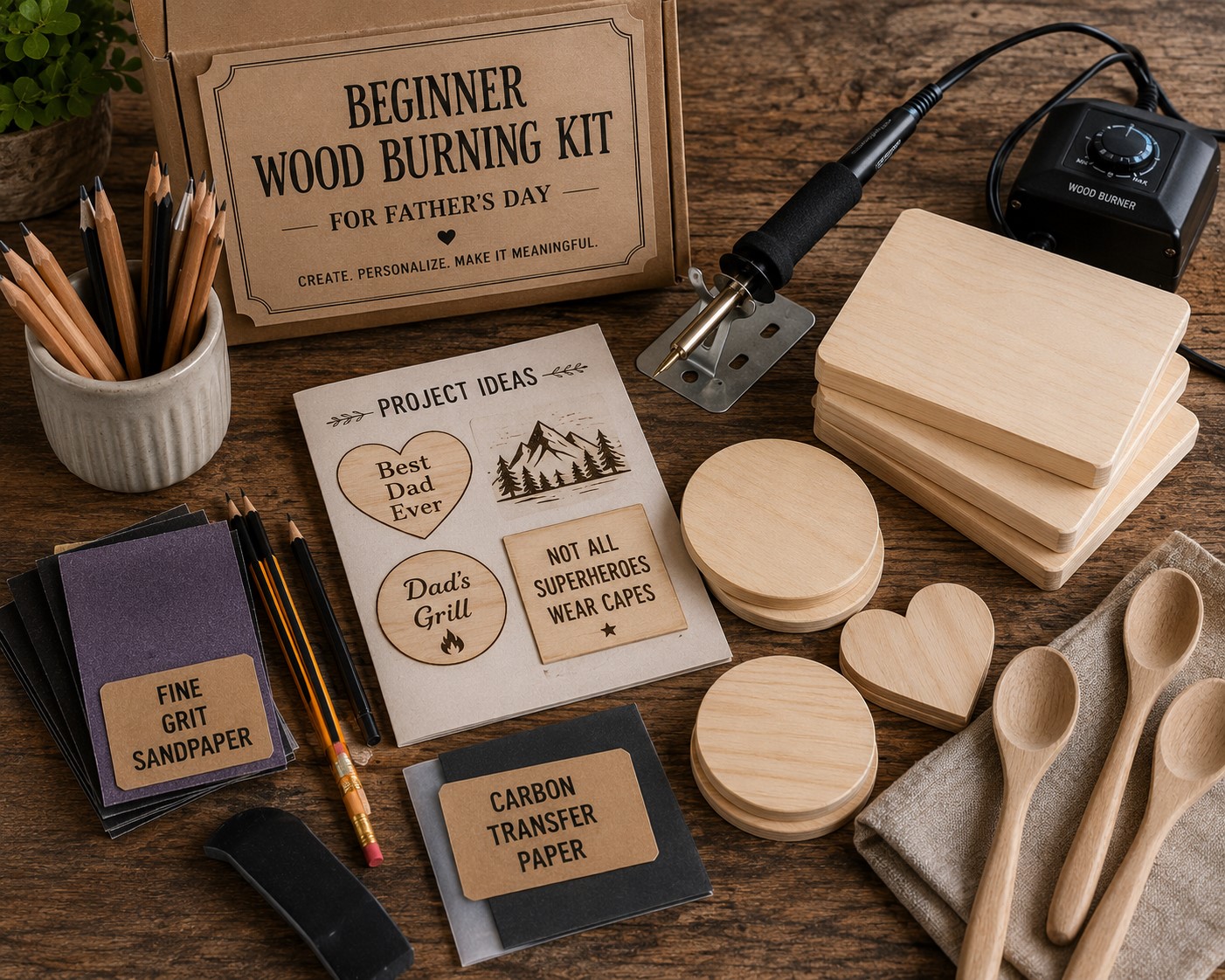 wood burning craft essentials