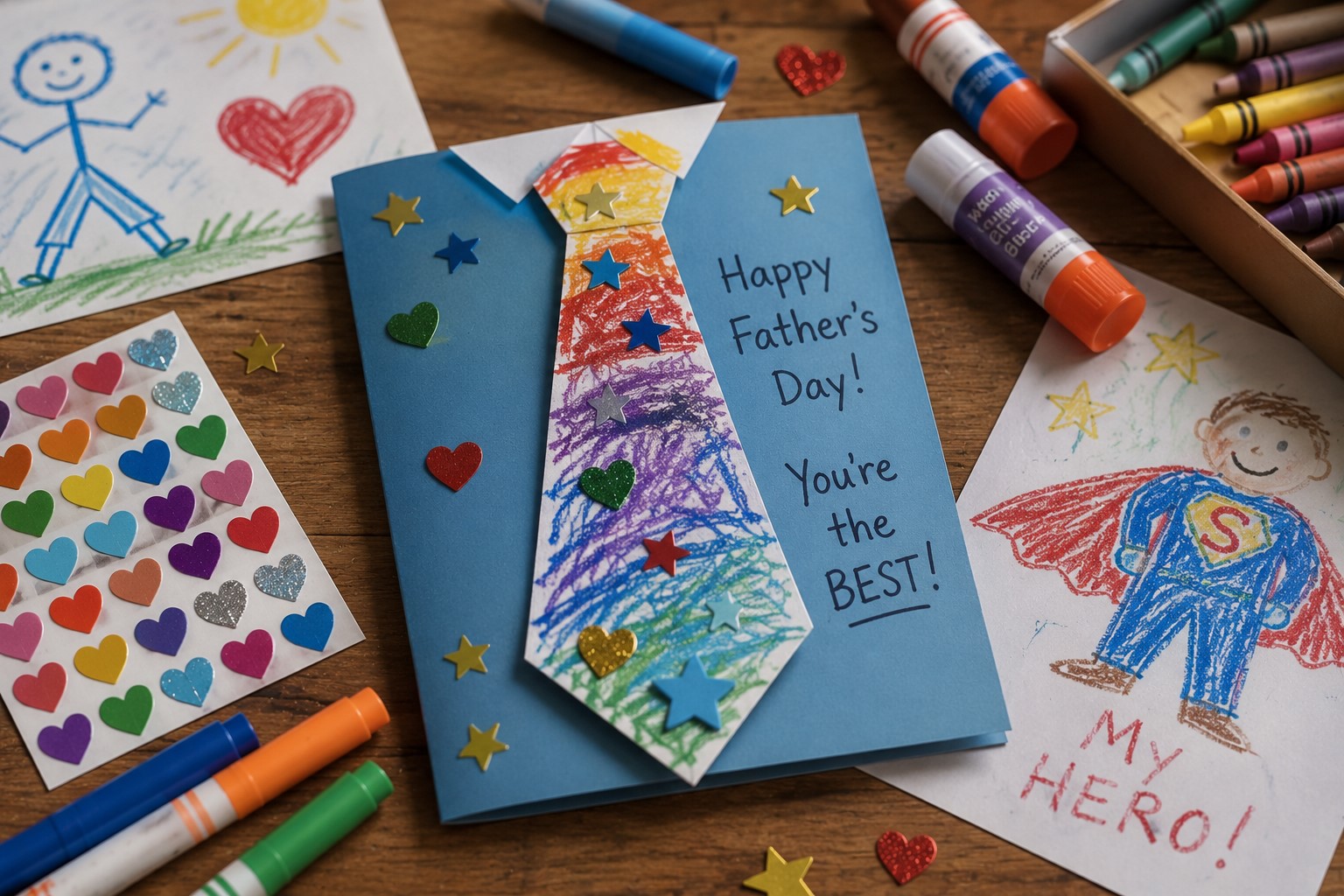 basic father's day card