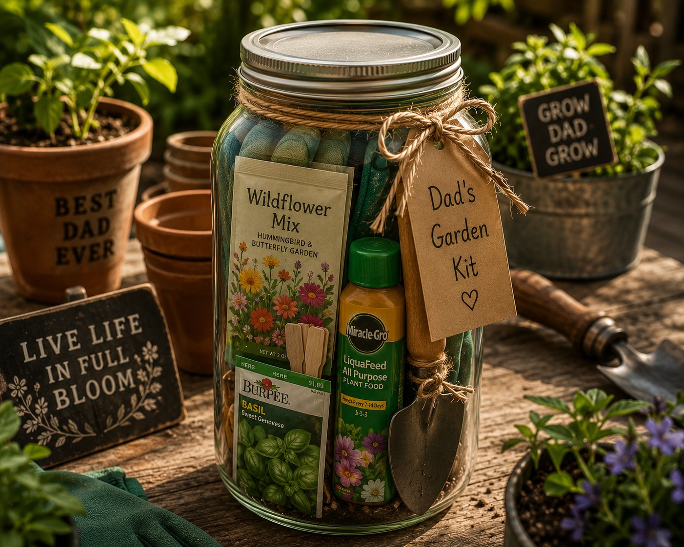 garden jar