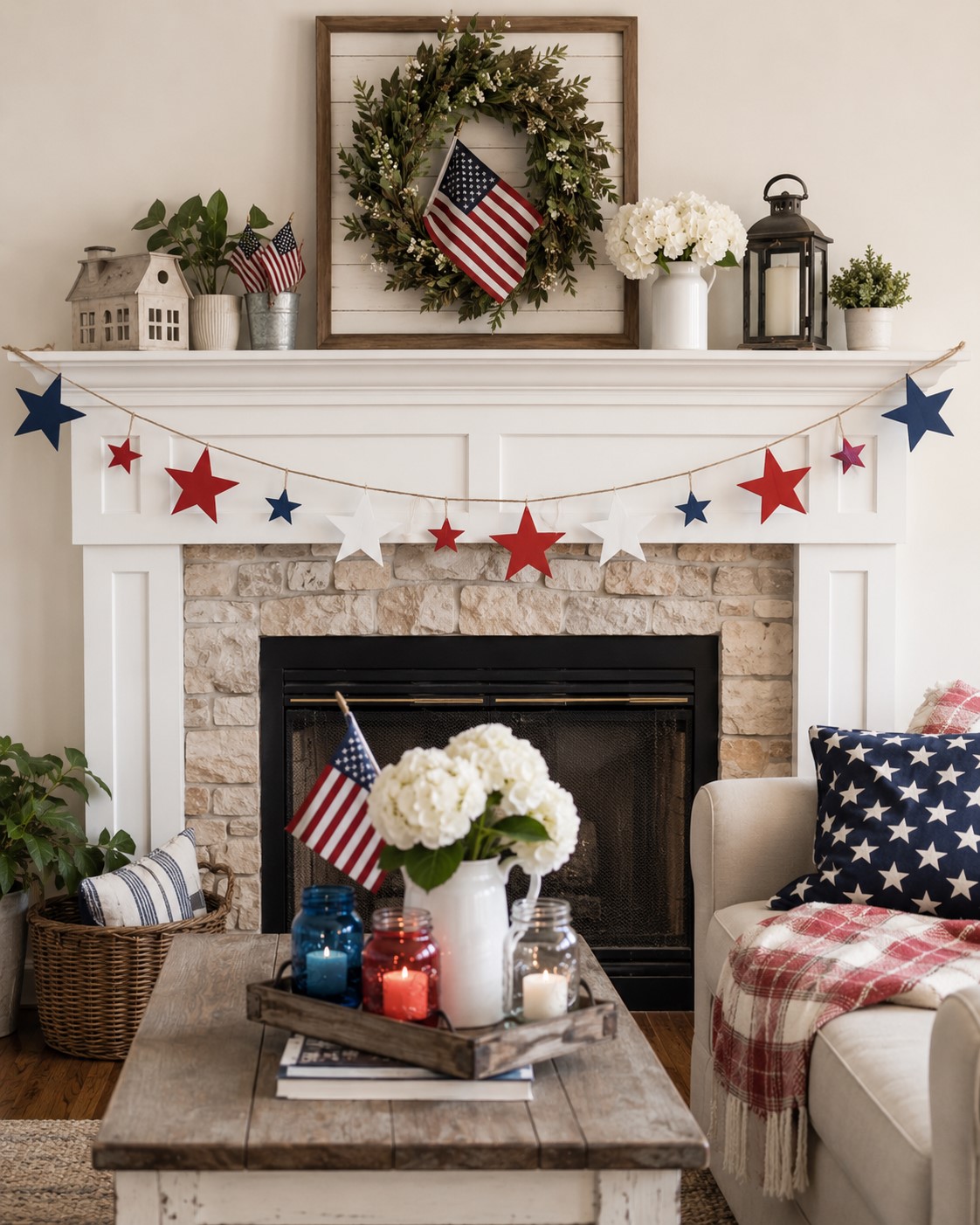 Star Garland Wall Hanging
