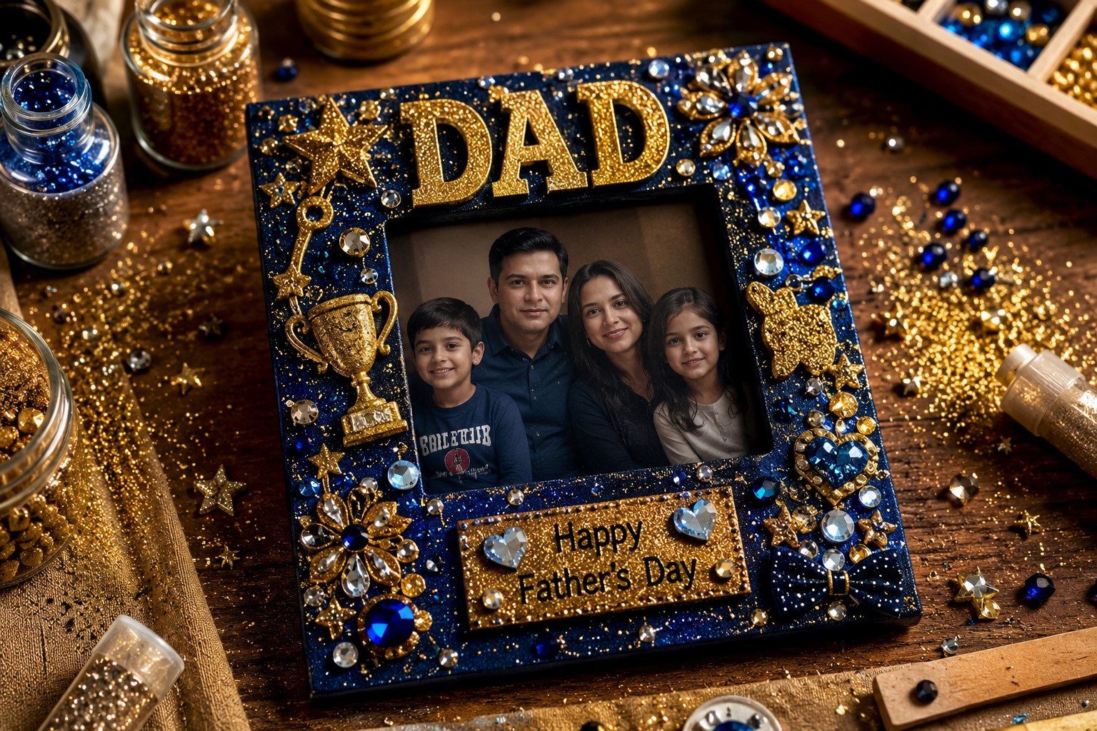 glitter and glam frame